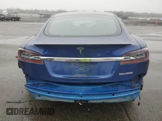 2020 Tesla Model S Performance with VIN 5YJSA1E47LF390673, listed as a Copart auction lot 50419005 with 37,764 mi miles and Salvage Title. Bid and sale history available at carsss.com. Image 6.