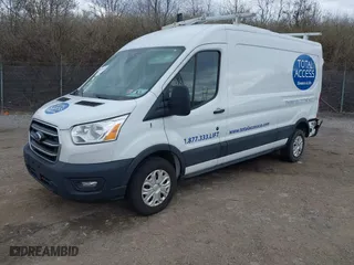 2020 Ford Transit Cargo Van with VIN 1FTBR1C84LKB52958, listed as a IAAI auction lot 41744605 with 141,361 mi miles. Bid and sale history available at carsss.com. Image 18.
