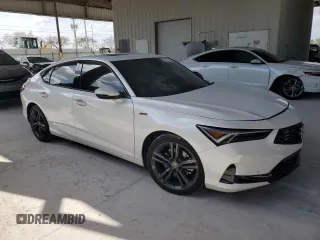 2024 Acura Integra Technology with VIN 19UDE4H62RA009214, listed as a Copart auction lot 52112185 with 21,728 mi miles and Salvage title. Bid and sale history available at DreamBid. Image 4.