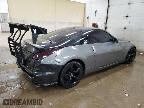 2007 Nissan 350Z with VIN JN1BZ34D37M501595, listed as a Copart auction lot 78145144 with 89,012 mi miles and Clean Title. Bid and sale history available at DreamBid. Image 10.