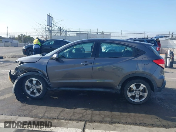 2018 Honda HR-V LX with VIN 3CZRU6H35JG719653, listed as a IAAI auction lot 41956051 with 74,307 mi miles. Bid and sale history available at carsss.com. Image 14.