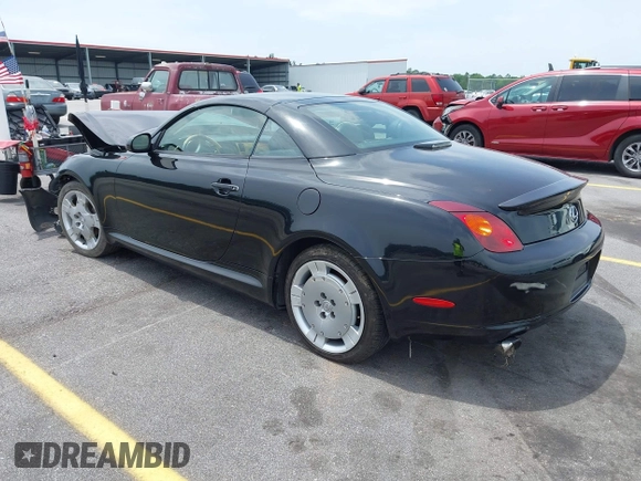 2002 Lexus SC 430 z VIN JTHFN48Y720010572, wystawiony jako IAAI lot #42284599 z przebiegiem 173 242 mil mil oraz . Historia ofert i sprzedaży dostępna na DreamBid. Obrazek 3.