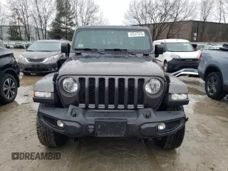 2021 Jeep Gladiator Willys with VIN 1C6HJTAG1ML519776, listed as a Copart auction lot 47517575 with 81,215 mi miles and Salvage title. Bid and sale history available at DreamBid. Image 5.