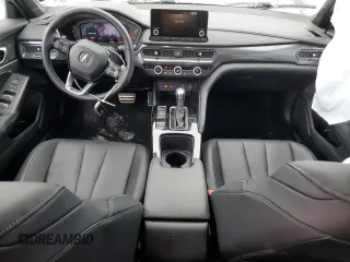 2024 Acura Integra w/A-Spec Package with VIN 19UDE4H34RA019183, listed as a Copart auction lot 45304555 with 14,811 mi miles and Salvage Title. Bid and sale history available at carsss.com. Image 8.
