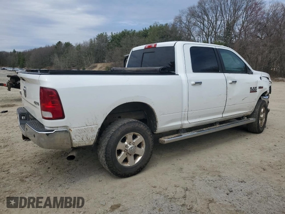 2015 Ram 2500 Big Horn with VIN 3C6UR5DJ0FG697348, listed as a Copart auction lot 54125435 with 128,392 mi miles and Clean title. Bid and sale history available at DreamBid. Image 3.