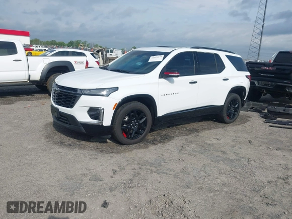 2023 Chevrolet Traverse Premier with VIN 1GNERKKW1PJ301414, listed as a IAAI auction lot 42022275 with 20,151 mi miles and . Bid and sale history available at DreamBid. Image 19.
