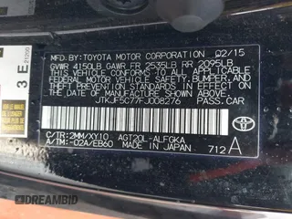 2015 Scion tC with VIN JTKJF5C77FJ008276, listed as a IAAI auction lot 41679236 with 90,987 mi miles. Bid and sale history available at carsss.com. Image 9.
