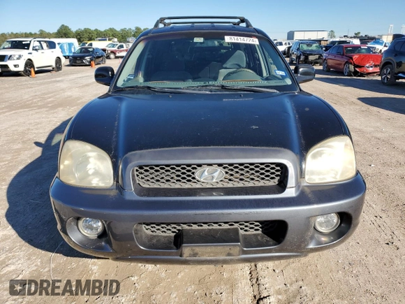 2003 Hyundai Santa Fe GLS with VIN KM8SC13D33U439982, listed as a Copart auction lot 81414724 with 107,977 mi miles and Clean Title. Bid and sale history available at carsss.com. Image 5.