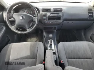 2004 Honda Civic EX with VIN 2HGES26774H632688, listed as a Copart auction lot 51146415 with 186,522 mi miles and Salvage Title. Bid and sale history available at DreamBid. Image 8.