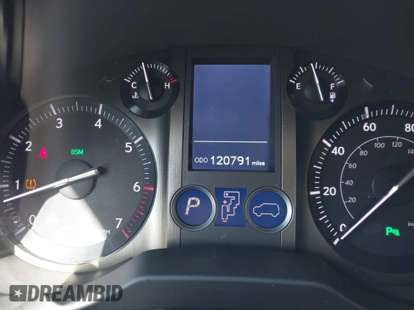 2014 Lexus GX with VIN JTJBM7FX7E5068037, listed as a IAAI auction lot 42069809 with 120,791 mi miles. Bid and sale history available at carsss.com. Image 7.
