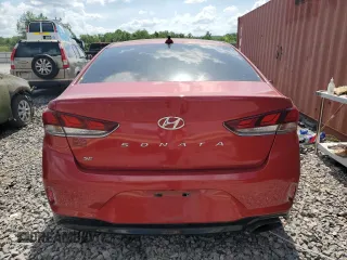 2018 Hyundai Sonata SE z VIN 5NPE24AF6JH611455, wystawiony jako Copart lot #55586265 z przebiegiem 122 448 mil mil oraz Szkoda całkowita • Salvage title. Historia ofert i sprzedaży dostępna na DreamBid. Obrazek 6.