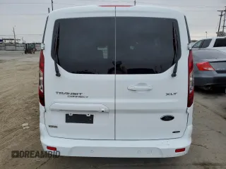2022 Ford Transit Connect XLT with VIN NM0GS9F28N1514084, listed as a Copart auction lot 62392655 with 43,395 mi miles and Salvage title. Bid and sale history available at DreamBid. Image 6.