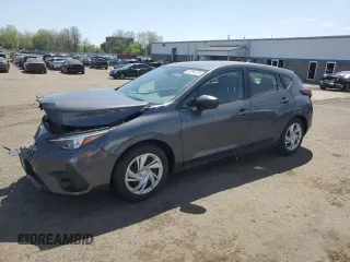 2024 Subaru Impreza z VIN JF1GUABC0R8374385, wystawiony jako Copart lot #54754175 z przebiegiem 5 408 mil mil oraz Szkoda całkowita • Salvage title. Historia ofert i sprzedaży dostępna na DreamBid. Obrazek 1.