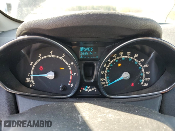 2016 Ford Fiesta SE with VIN 3FADP4EJ7GM111213, listed as a Copart auction lot 53264095 with 93,514 mi miles and Salvage Title. Bid and sale history available at carsss.com. Image 9.