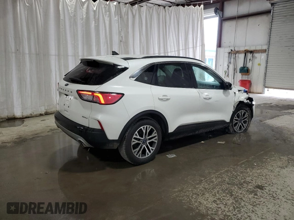 2021 Ford Escape SEL with VIN 1FMCU9H62MUA65540, listed as a Copart auction lot 52681935 with 109,867 mi miles and Clean Title. Bid and sale history available at DreamBid. Image 3.