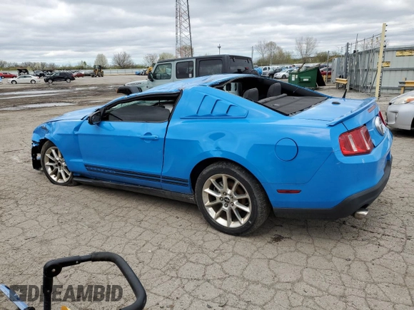 2011 Ford Mustang V6 with VIN 1ZVBP8AM4B5105891, listed as a Copart auction lot 53941285 with 140,521 mi miles and Clean Title. Bid and sale history available at carsss.com. Image 2.