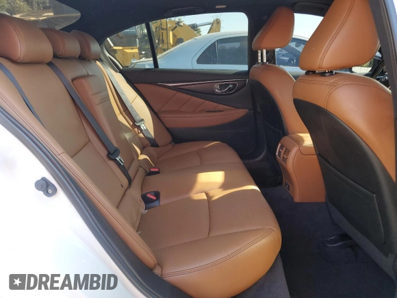 2024 Infiniti Q50 3.0t SIGNATURE EDITION with VIN JN1EV7CR8RM631212, listed as a Copart auction lot 51426455 with 15,687 mi miles and Clean Title. Bid and sale history available at carsss.com. Image 10.