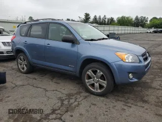 2010 Toyota RAV4 Sport with VIN JTMRF4DV3AD023902, listed as a Copart auction lot 60986045 with 155,321 mi miles and Salvage title. Bid and sale history available at DreamBid. Image 4.