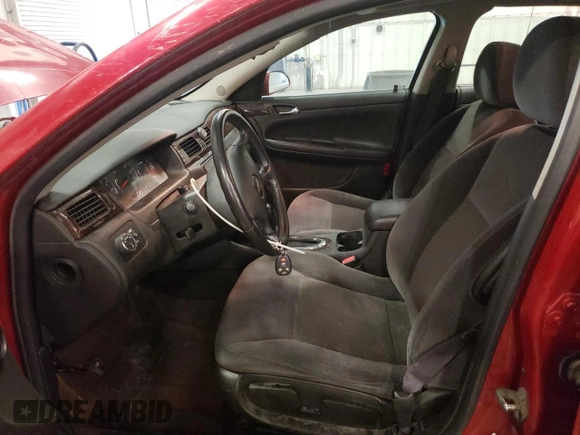 2014 Chevrolet Impala LT with VIN 2G1WB5E35E1168273, listed as a Copart auction lot 51536475 with 160,908 mi miles and Non repairable. Bid and sale history available at DreamBid. Image 7.