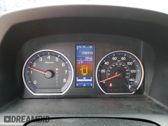2011 Honda CR-V EX-L with VIN 5J6RE3H72BL025814, listed as a Copart auction lot 47778065 with 96,943 mi miles and Salvage Title. Bid and sale history available at carsss.com. Image 9.