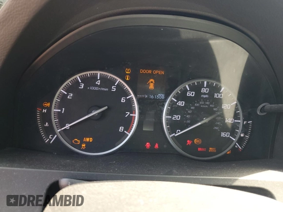 2014 Acura RDX Technology with VIN 5J8TB4H57EL003435, listed as a Copart auction lot 61757555 with 161,308 mi miles and Clean title. Bid and sale history available at DreamBid. Image 9.