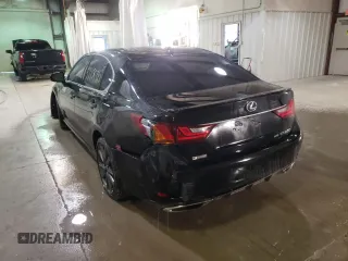 2015 Lexus GS 350 with VIN JTHCE1BL0FA002473, listed as a Copart auction lot 57155382 with 100,017 mi miles. Bid and sale history available at carsss.com. Image 3.