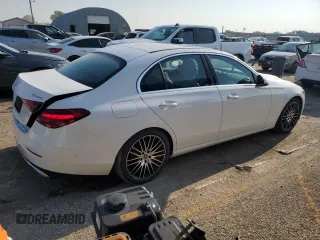 2023 Mercedes-Benz C 300 with VIN W1KAF4HB6PR132188, listed as a Copart auction lot 59950745 with Not provided miles and Salvage title. Bid and sale history available at DreamBid. Image 3.