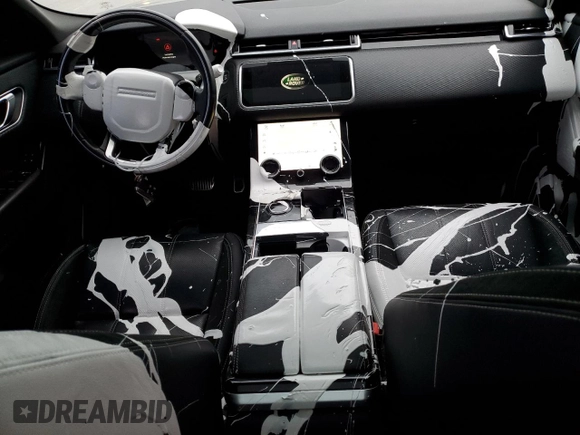 2018 Land Rover Range Rover Velar R-Dynamic SE with VIN SALYL2RV6JA747644, listed as a Copart auction lot 75934673 with 0 mi miles. Bid and sale history available at carsss.com. Image 8.