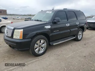 2003 Cadillac Escalade z VIN 1GYEK63N73R277166, wystawiony jako Copart lot #51797955 z przebiegiem 374 735 mil mil oraz Tytuł czysty. Historia ofert i sprzedaży dostępna na DreamBid. Obrazek 1.
