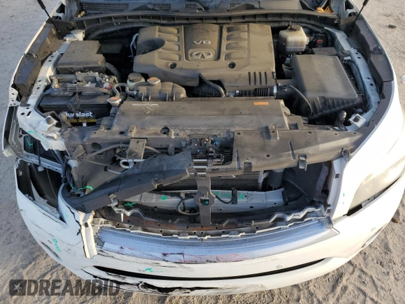 2014 Infiniti QX80 with VIN JN8AZ2NE1E9067174, listed as a Copart auction lot 43351525 with 115,255 mi miles and Salvage Title. Bid and sale history available at carsss.com. Image 12.