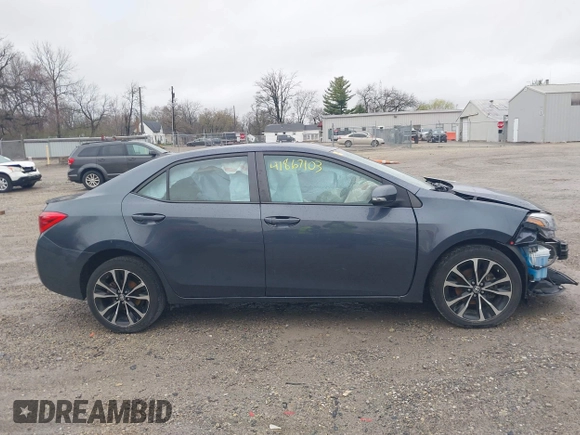 2019 Toyota Corolla L with VIN 5YFBURHE9KP898284, listed as a IAAI auction lot 41867103 with 75,368 mi miles and . Bid and sale history available at DreamBid. Image 14.