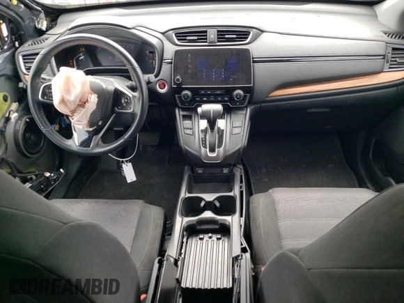 2021 Honda CR-V EX-L with VIN 2HKRW2H80MH618004, listed as a Copart auction lot 53980895 with 48,072 mi miles and Salvage Title. Bid and sale history available at DreamBid. Image 8.