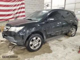 2007 Acura MDX Tech Pkg with VIN 2HNYD28367H552765, listed as a Copart auction lot 44071185 with 190,155 mi miles and Non Repairable. Bid and sale history available at carsss.com. Image 1.