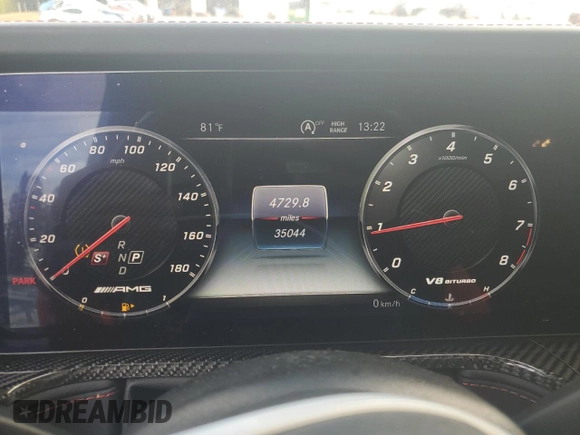 2020 Mercedes-Benz G 63 AMG with VIN W1NYC7HJ7LX352190, listed as a Copart auction lot 85075654 with 35,044 mi miles and Clean title. Bid and sale history available at DreamBid. Image 9.