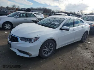 2020 Acura TLX w/Technology Pkg with VIN 19UUB1F59LA017528, listed as a Copart auction lot 87078414 with 25,003 mi miles and Salvage Title. Bid and sale history available at carsss.com. Image 1.