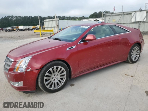 2011 Cadillac CTS Performance with VIN 1G6DJ1ED5B0109009, listed as a Copart auction lot 54777805 with 127,373 mi miles and Salvage title. Bid and sale history available at DreamBid. Image 1.