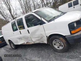 2011 Chevrolet Express Cargo Van with VIN 1GCWGGBA5B1187348, listed as a IAAI auction lot 41684458 with 456,926 mi miles. Bid and sale history available at carsss.com. Image 13.