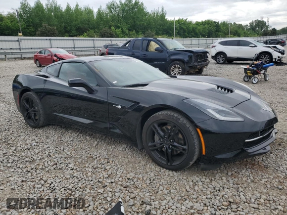2017 Chevrolet Corvette 1LT z VIN 1G1YB2D7XH5117396, wystawiony jako Copart lot #52410255 z przebiegiem 31 357 mil mil oraz Szkoda całkowita • Salvage title. Historia ofert i sprzedaży dostępna na DreamBid. Obrazek 4.