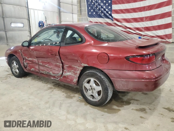 2001 Ford Escort ZX2 with VIN 3FAFP11361R242299, listed as a Copart auction lot 42094545 with 211,940 mi miles and Salvage Title. Bid and sale history available at carsss.com. Image 2.