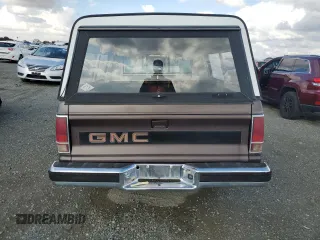 1989 GMC Sonoma with VIN 1GTCS14Z2K8529766, listed as a Copart auction lot 78939124 with 101,995 mi miles and Salvage Title. Bid and sale history available at carsss.com. Image 6.