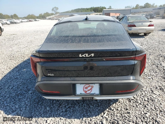 2025 Kia K4 LXS with VIN 3KPFT4DE8SE008873, listed as a Copart auction lot 74856164 with 491 mi miles and Salvage Title. Bid and sale history available at carsss.com. Image 6.