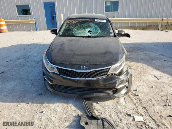 2016 Kia Optima LX with VIN 5XXGT4L3XGG084517, listed as a Copart auction lot 52436005 with 96,395 mi miles and Salvage Title. Bid and sale history available at carsss.com. Image 5.