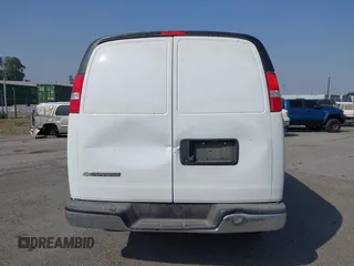2024 Chevrolet Express Cargo with VIN 1GCWGAFP2R1279801, listed as a IAAI auction lot 42235836 with 11,611 mi miles and . Bid and sale history available at DreamBid. Image 17.