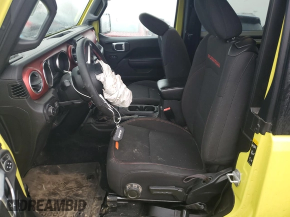 2023 Jeep Wrangler Rubicon with VIN 1C4HJXCG7PW693674, listed as a Copart auction lot 39764594 with 12,144 mi miles and . Bid and sale history available at DreamBid. Image 7.