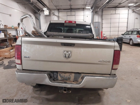 2010 Dodge Ram 1500 SLT with VIN 1D7RV1CT2AS186351, listed as a IAAI auction lot 40940549 with 170,165 mi miles. Bid and sale history available at carsss.com. Image 17.