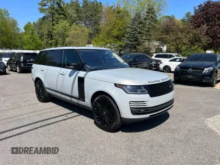 2020 Land Rover Range Rover z VIN SALGS5SEXLA404736, wystawiony jako Copart lot #56987455 z przebiegiem 157 169 mil mil oraz Czysty tytuł • Clean title. Historia ofert i sprzedaży dostępna na DreamBid. Obrazek 2.