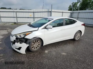 2016 Hyundai Elantra SE with VIN 5NPDH4AE9GH711365, listed as a Copart auction lot 60892635 with 159,663 mi miles and Salvage title. Bid and sale history available at DreamBid. Image 1.