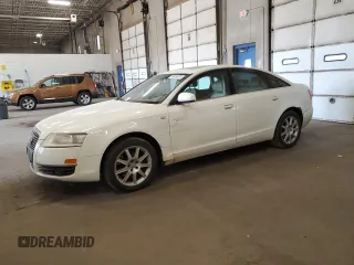 2006 Audi A6 with VIN WAUDG74F86N029792, listed as a Copart auction lot 76618674 with 308,949 mi miles and Salvage Title. Bid and sale history available at carsss.com. Image 1.