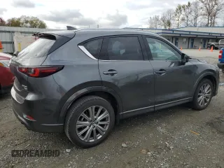 2023 Mazda CX-5 Signature with VIN JM3KFBXY3P0136316, listed as a Copart auction lot 76843514 with 15,932 mi miles and Salvage Title. Bid and sale history available at carsss.com. Image 3.