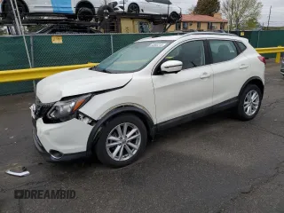 2017 Nissan Rogue SV with VIN JN1BJ1CP8HW024742, listed as a Copart auction lot 55893215 with 85,980 mi miles and Salvage title. Bid and sale history available at DreamBid. Image 1.